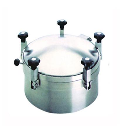 衛生級不銹鋼德式人孔 衛生級鍋爐專用人孔 不銹鋼圓式人孔